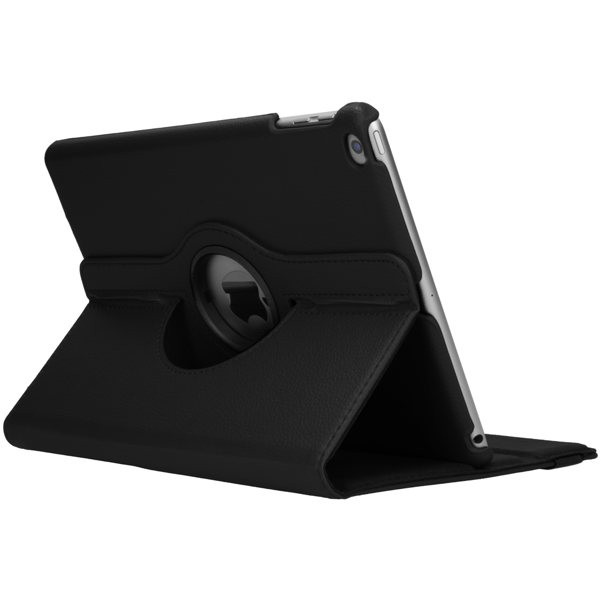Accezz 360° draaibare Bookcase Apple iPad 6 (2018) 9.7 inch / iPad 5 (2017) 9.7 inch - Zwart