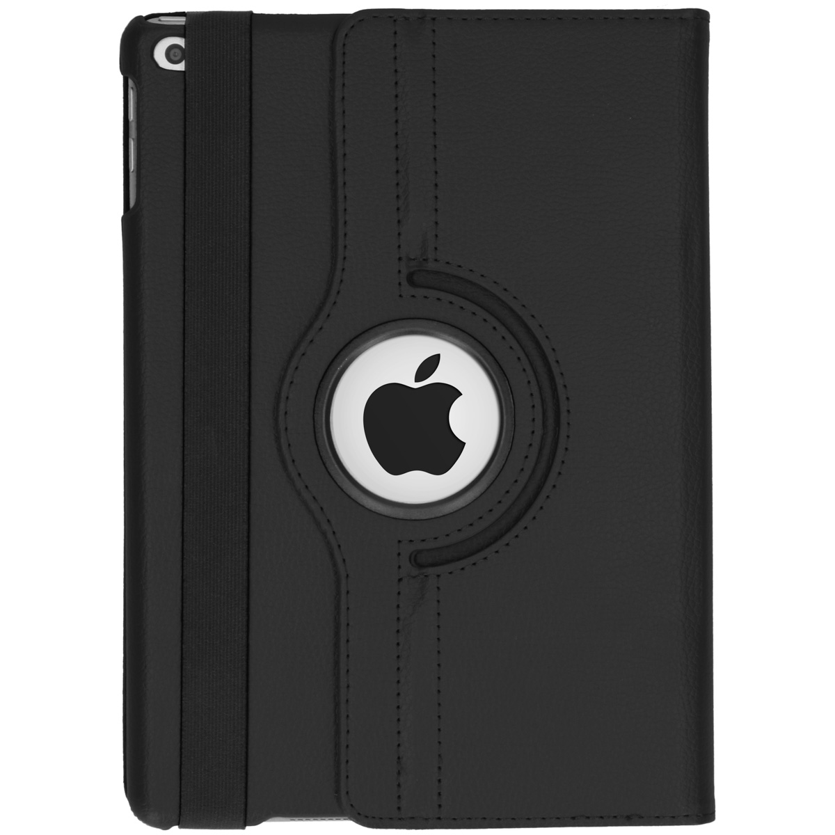 Accezz 360° draaibare Bookcase Apple iPad 6 (2018) 9.7 inch / iPad 5 (2017) 9.7 inch - Zwart