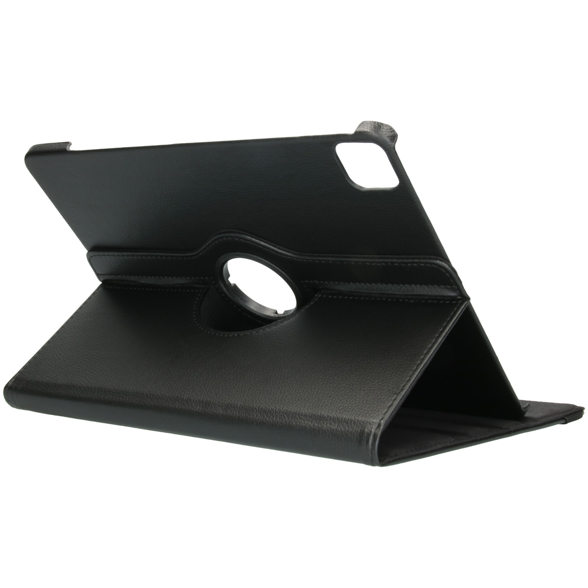 Accezz 360° draaibare Bookcase Apple iPad Pro 12.9 (2022) / Pro 12.9 (2021) / Pro 12.9 (2020) - Zwart