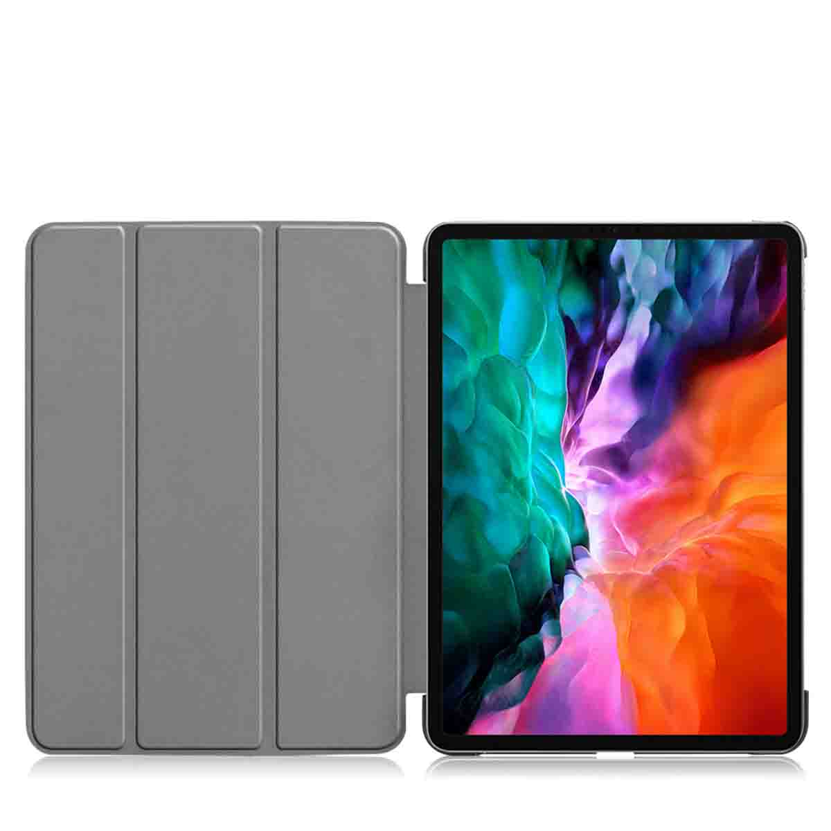 Accezz Trifold Bookcase Apple iPad Pro 12.9 (2018/2020/2021/2022) - Zwart