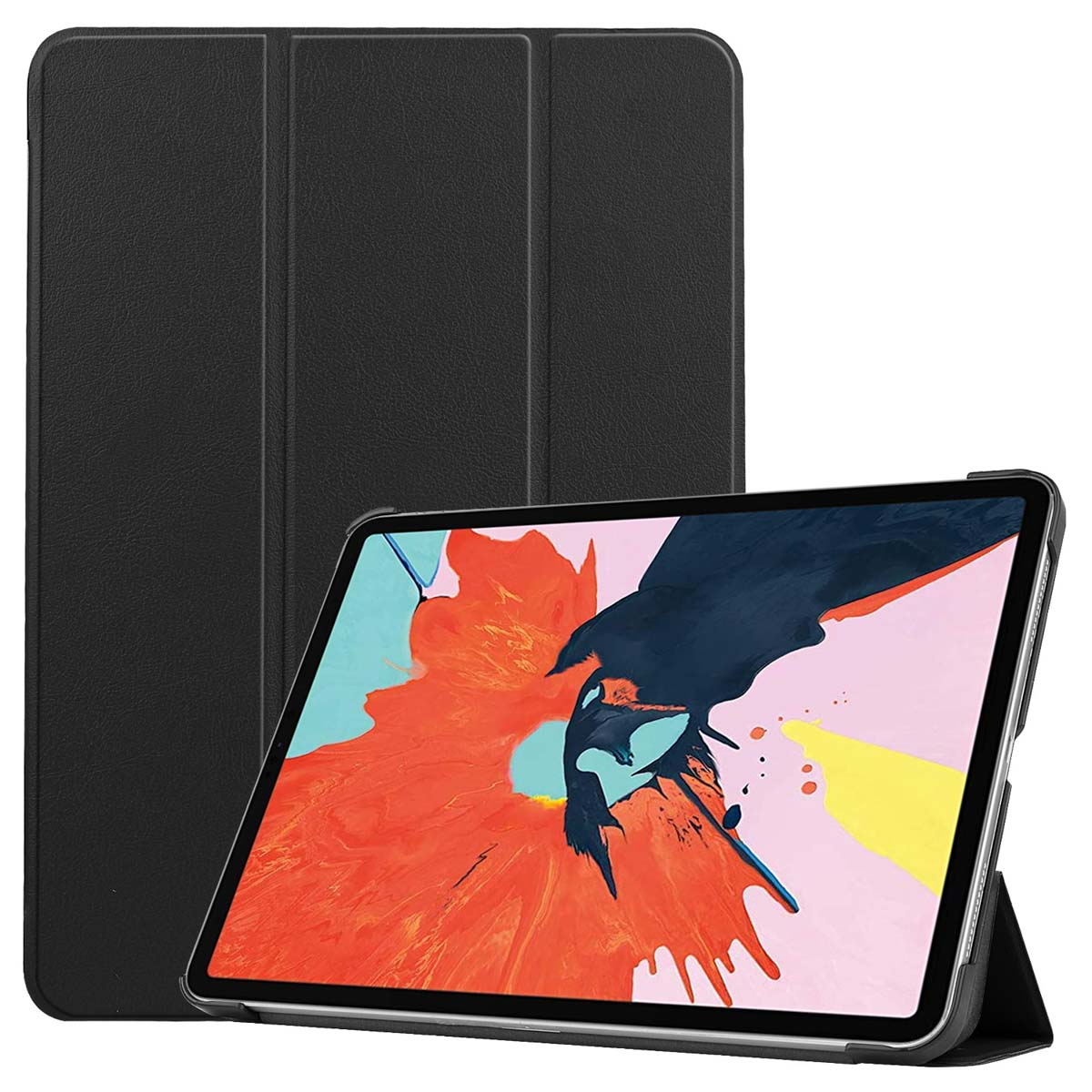 Accezz Trifold Bookcase Apple iPad Air 11 inch (2025) M3 / (2024) M2 / Air 5 (2022) / Air 4 (2020) - Zwart