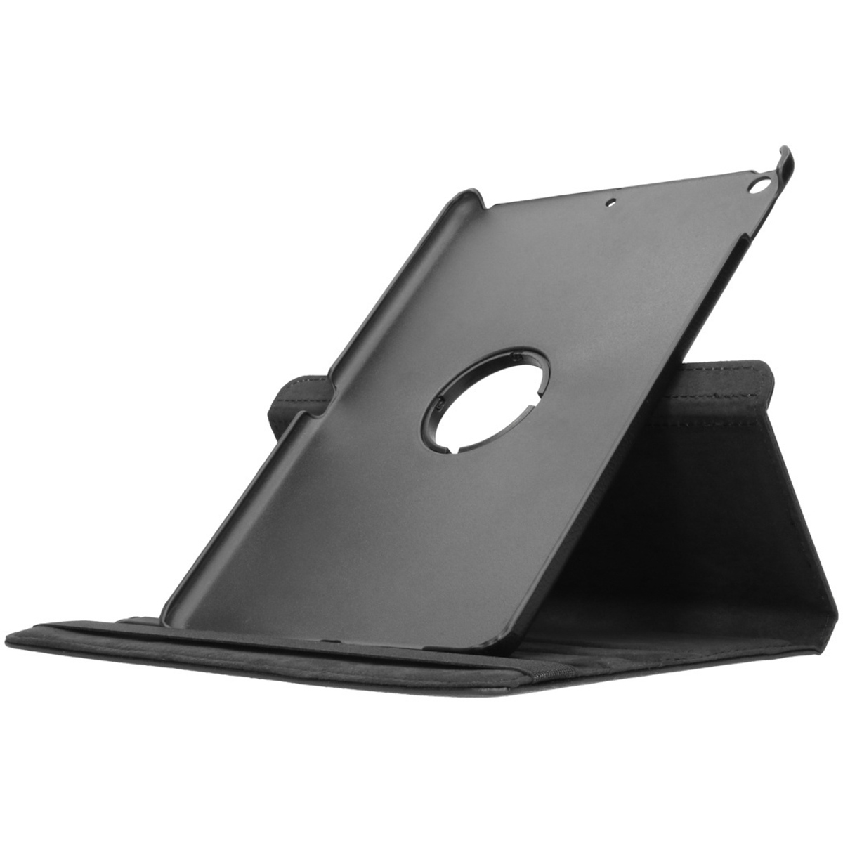 Accezz 360° draaibare Bookcase Apple iPad 9 (2021) 10.2 inch / iPad 8 (2020) 10.2 inch / iPad 7 (2019) 10.2 inch - Zwart