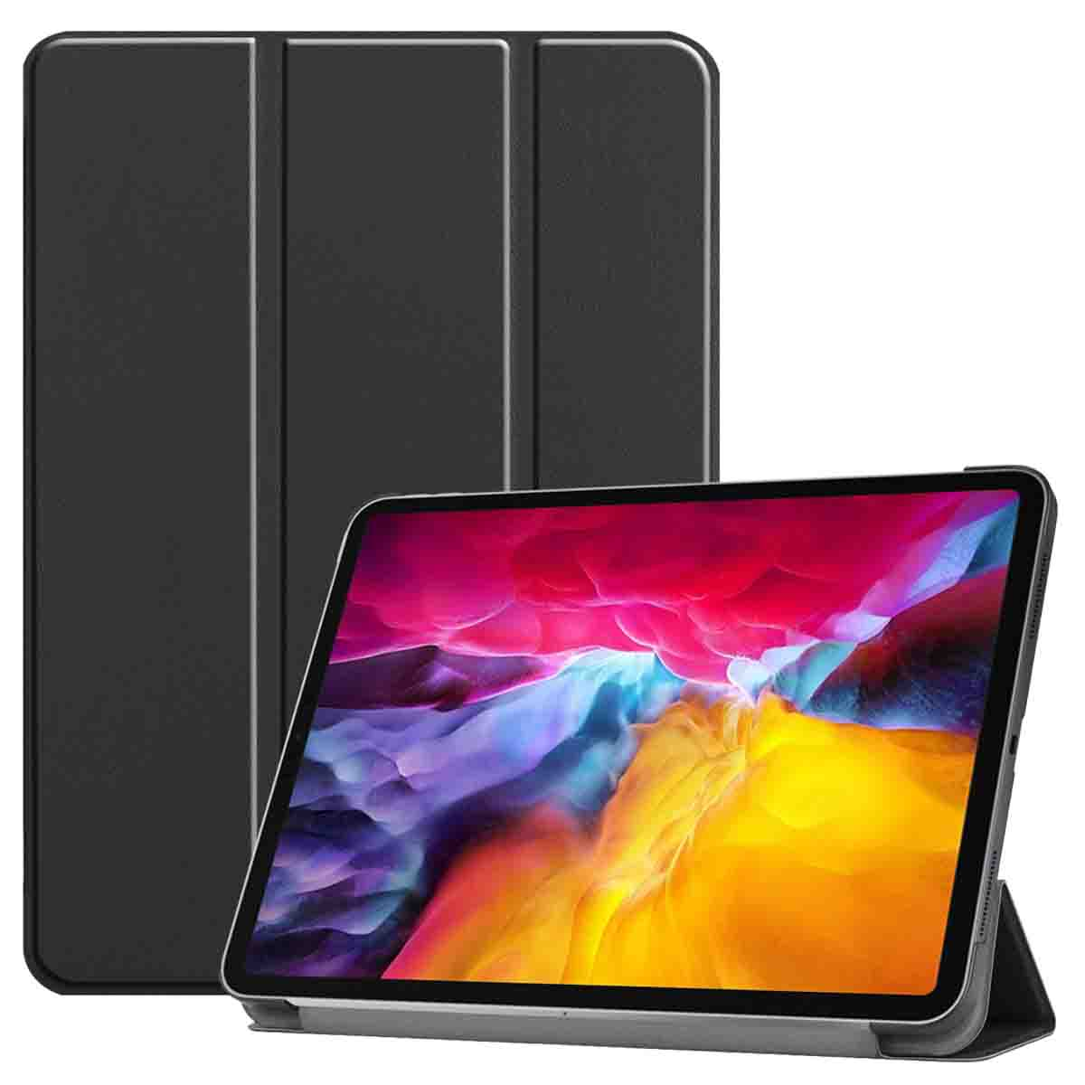 Accezz Trifold Bookcase Apple iPad Pro 11 (2022 / 2021 / 2020 / 2018) - Zwart