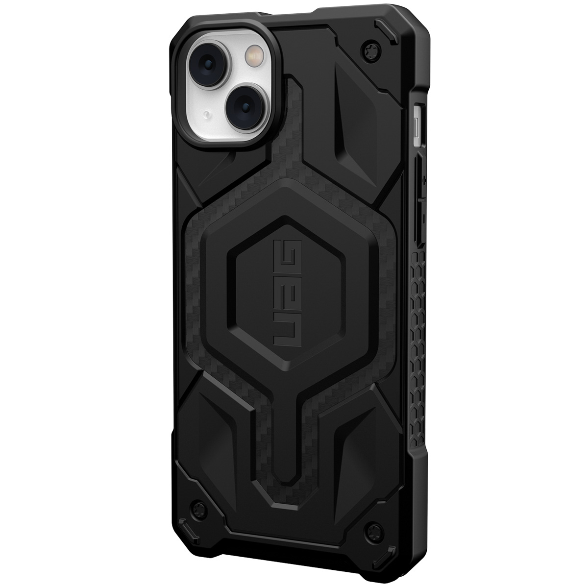 UAG Monarch Backcover MagSafe Apple iPhone 14 Plus - Carbon Fiber