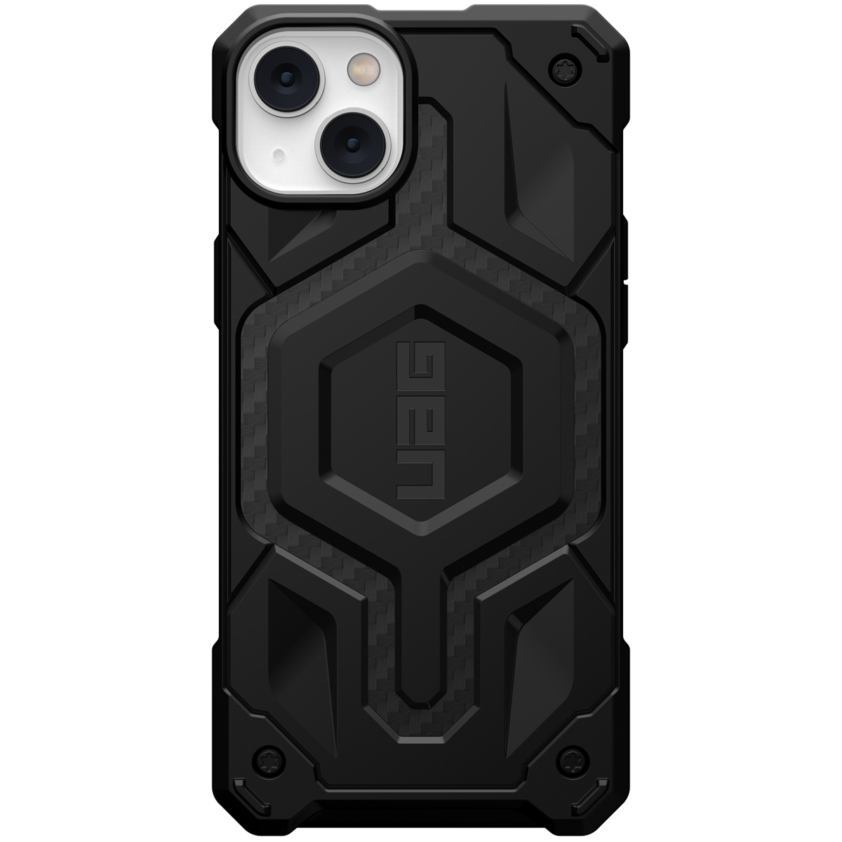 UAG Monarch Backcover MagSafe Apple iPhone 14 Plus - Carbon Fiber