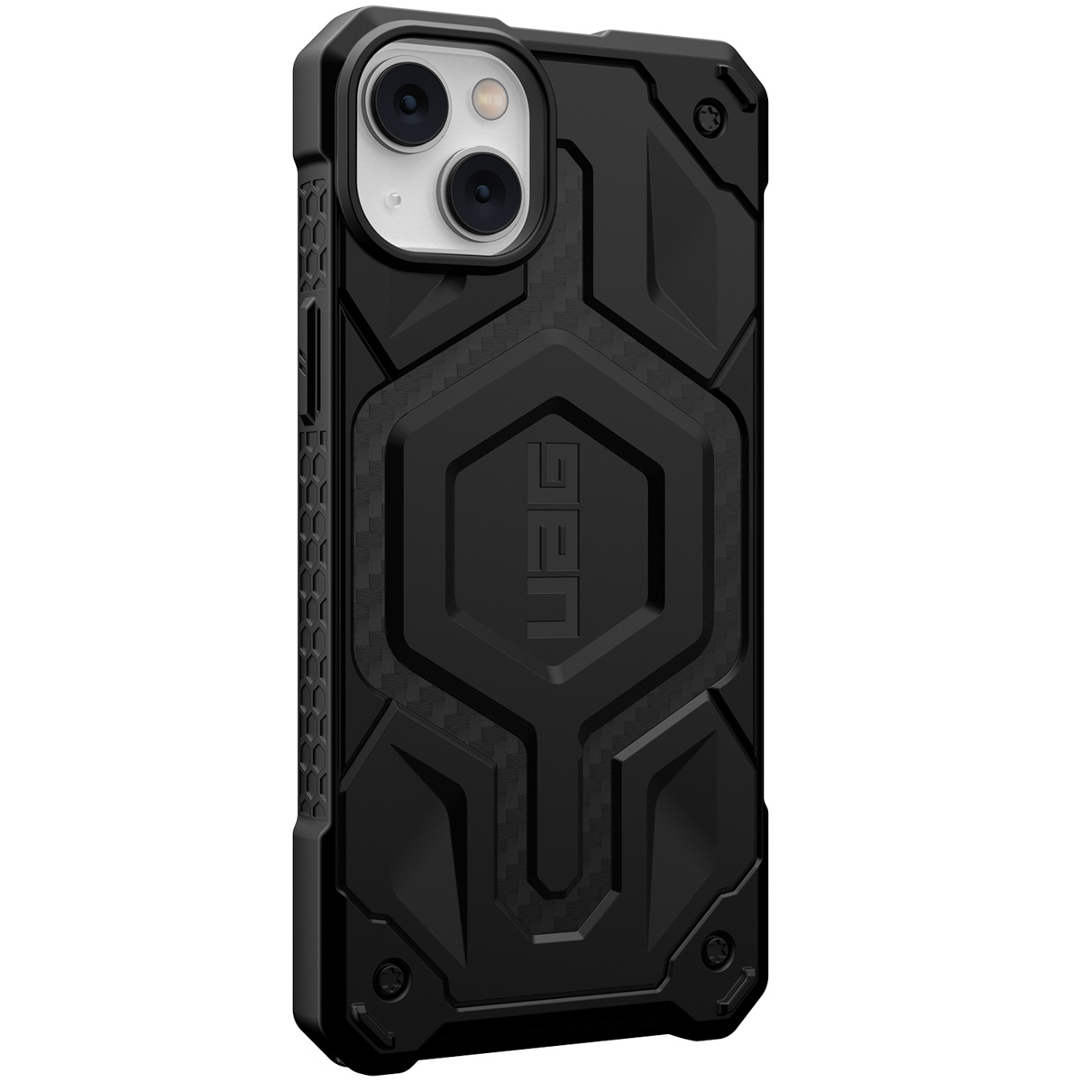 UAG Monarch Backcover MagSafe Apple iPhone 14 Plus - Carbon Fiber