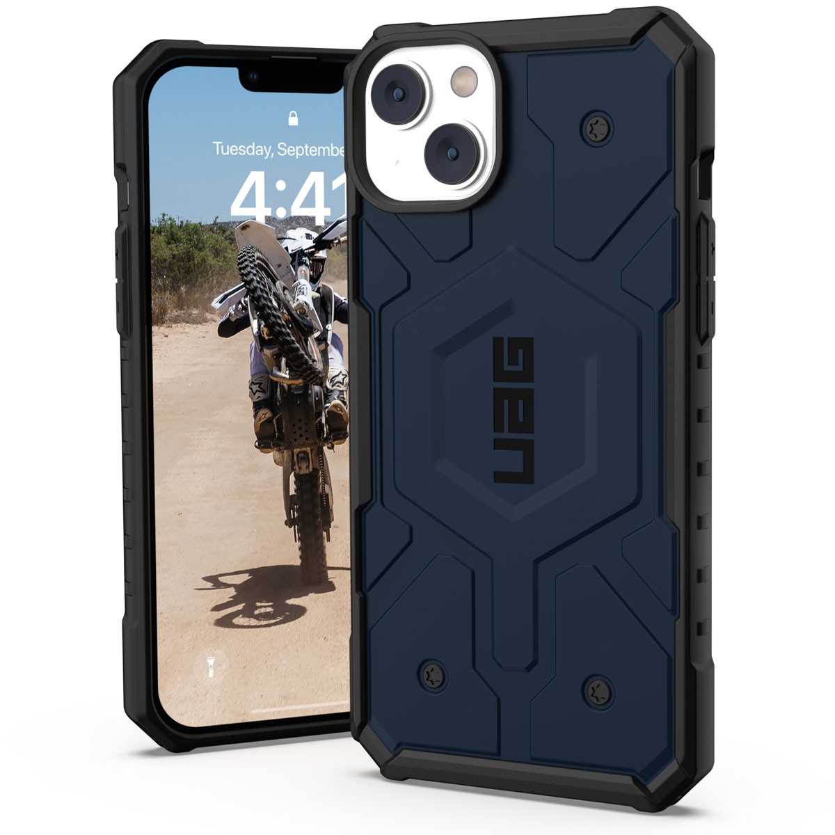 UAG Pathfinder Backcover MagSafe Apple iPhone 14 Plus - Mallard