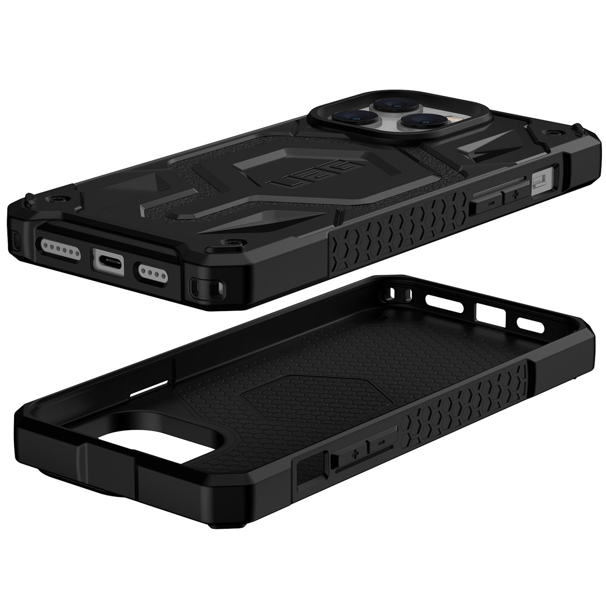 UAG Monarch Backcover MagSafe Apple iPhone 14 Pro Max - Zwart