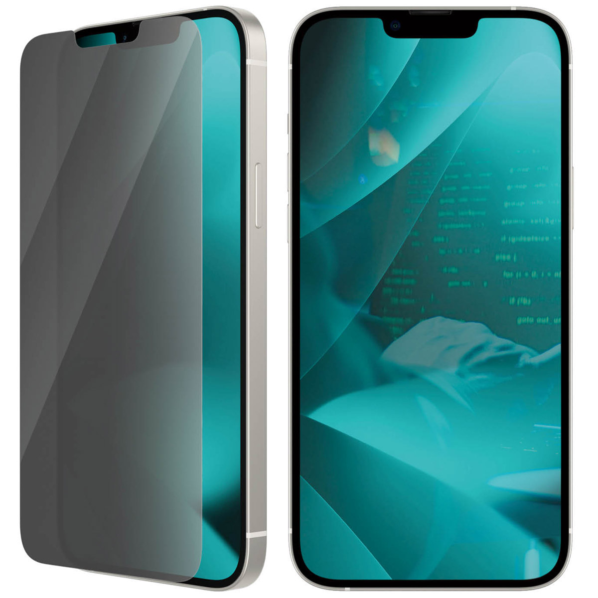 PanzerGlass Privacy Anti-Bacterial Screenprotector Apple iPhone 14 Plus / 13 Pro Max