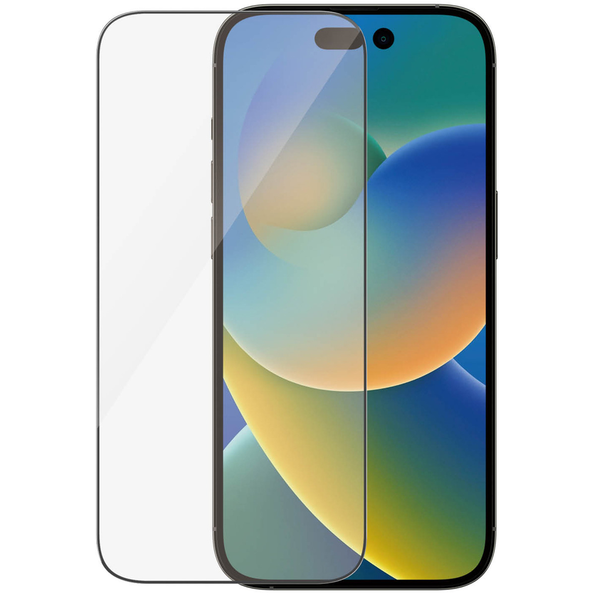 PanzerGlass Ultra-Wide Fit Anti-Bacterial Screenprotector incl. applicator Apple iPhone 14 Pro