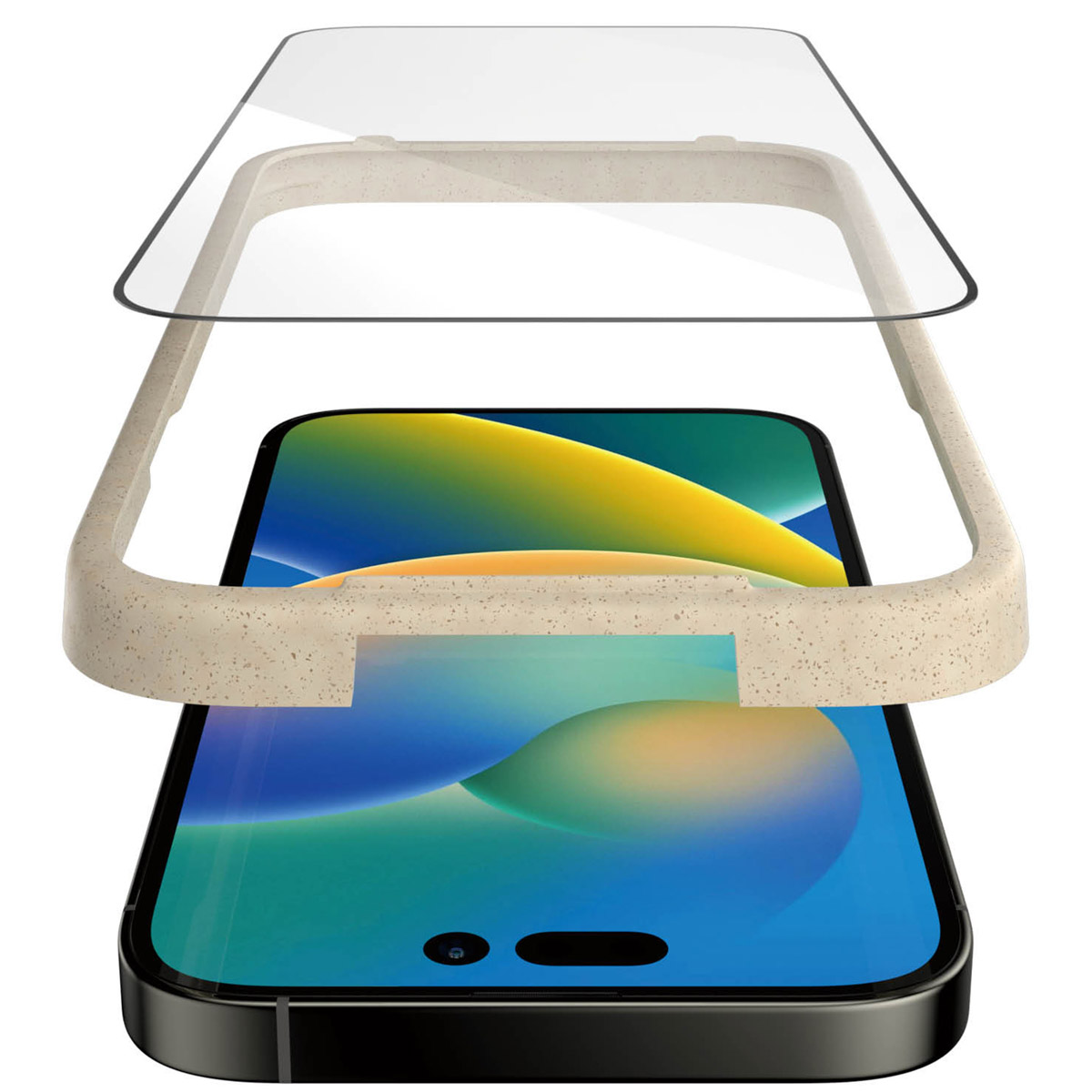PanzerGlass Ultra-Wide Fit Anti-Bacterial Screenprotector incl. applicator Apple iPhone 14 Pro