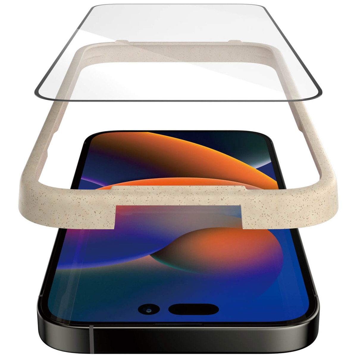 PanzerGlass Ultra-Wide Fit Anti-Bacterial Screenprotector incl. applicator Apple iPhone 14 Pro Max