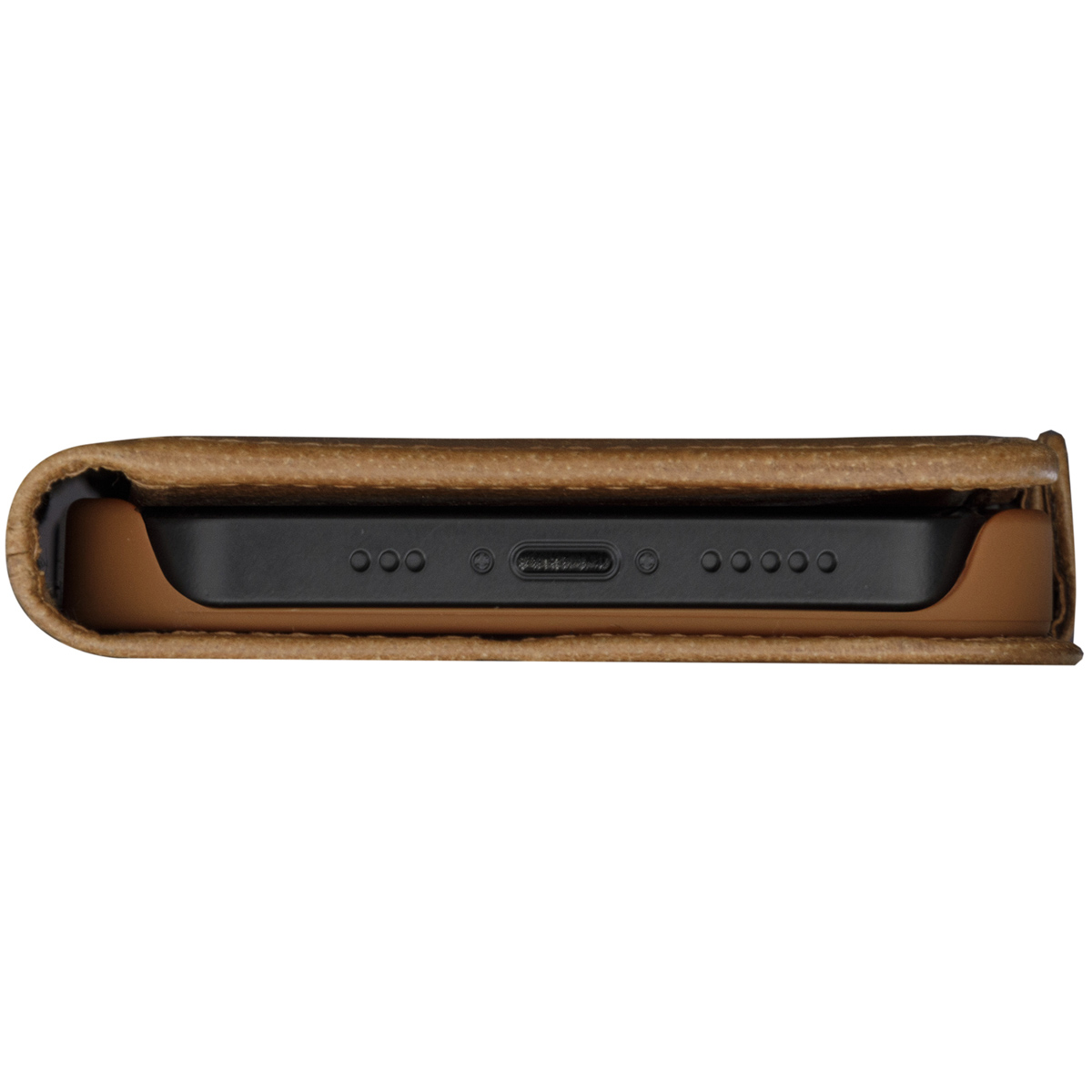 dbramante1928 Copenhagen Bookcase Apple iPhone 14 - Bruin