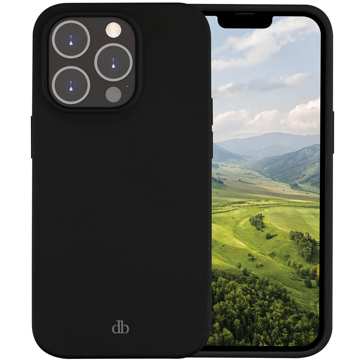 dbramante1928 Greenland Backcover Apple iPhone 14 Pro - Zwart
