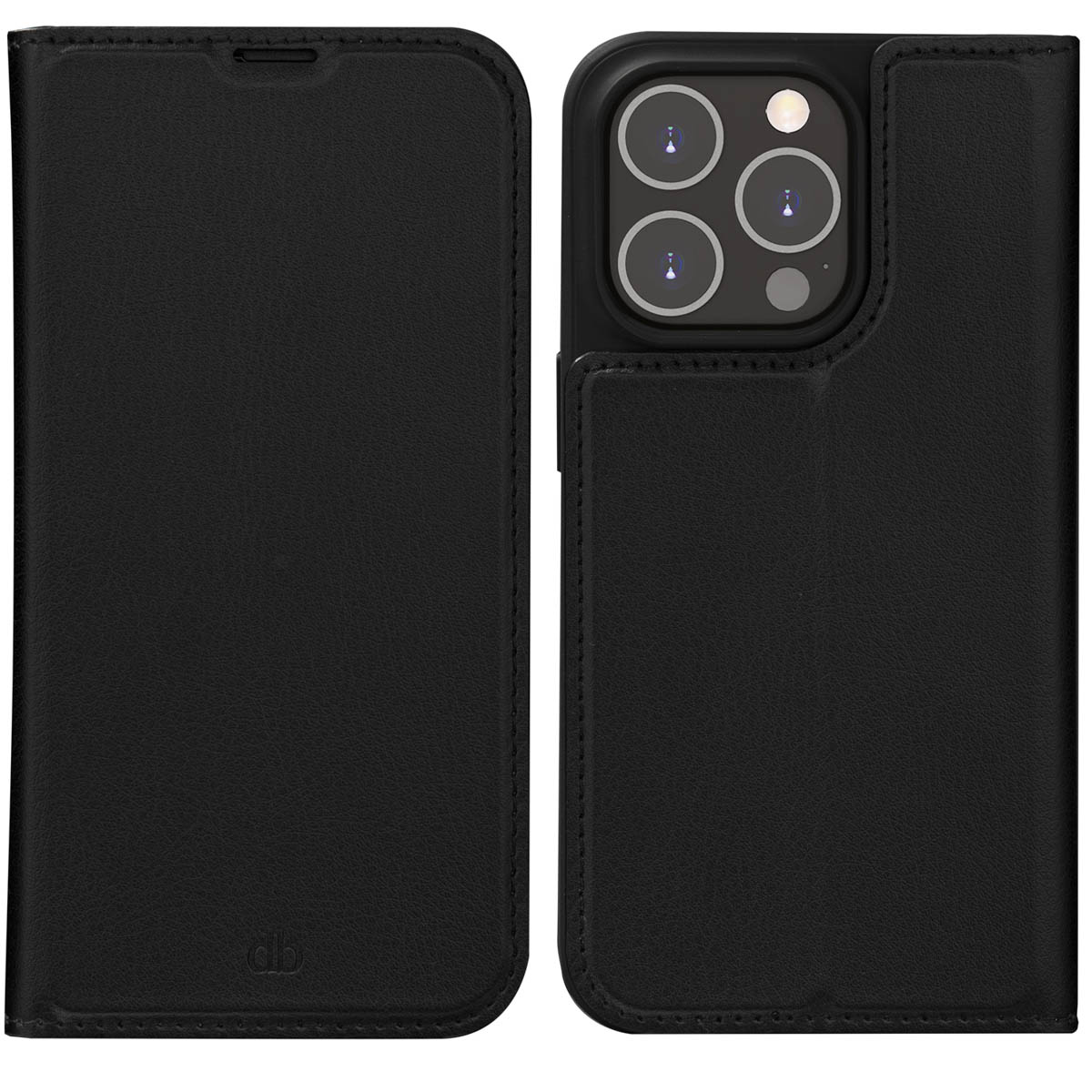 dbramante1928 Oslo Bookcase Apple iPhone 14 Pro - Zwart