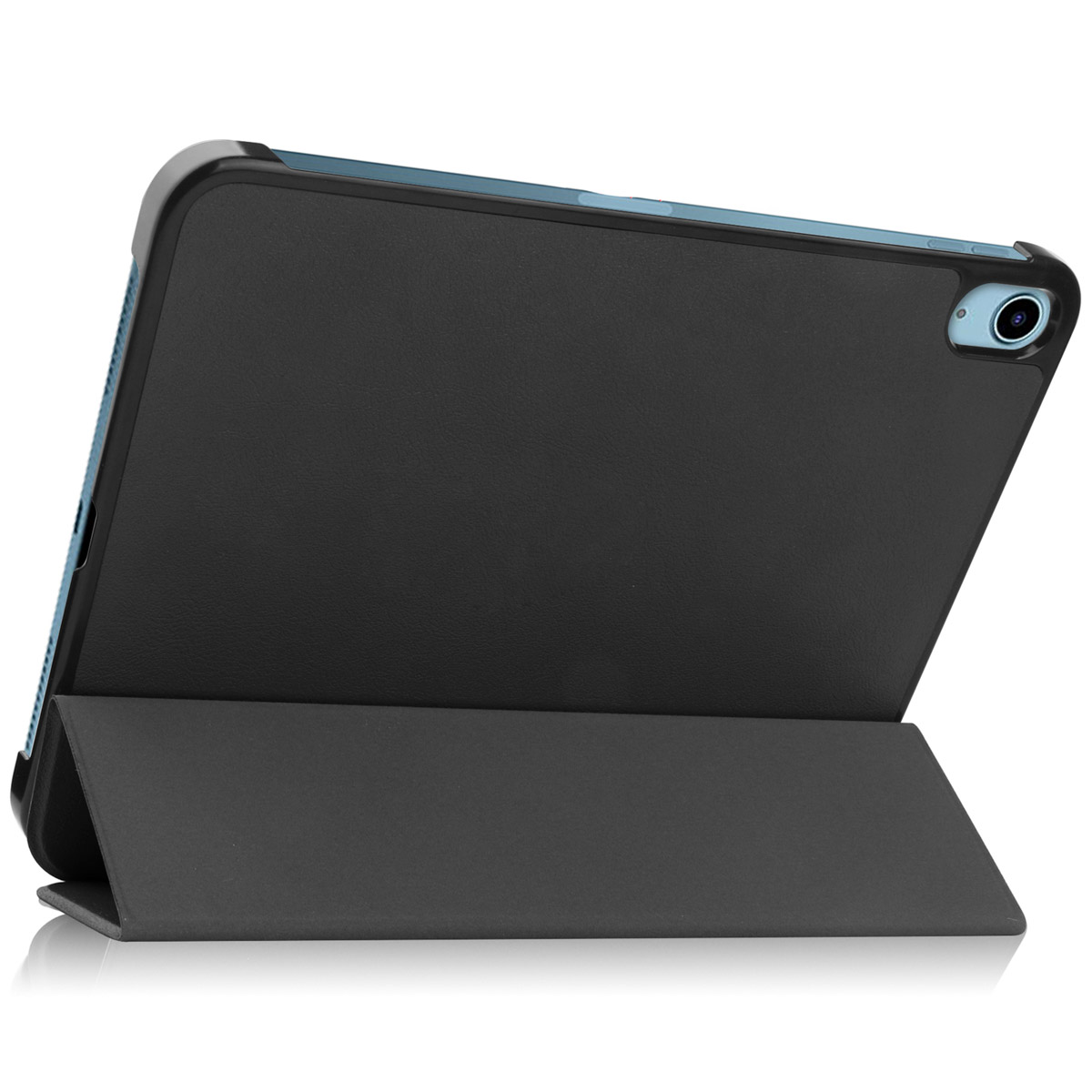 Accezz Trifold Bookcase Apple iPad 11 (2025) 11 inch / iPad 10 (2022) 10.9 inch - Zwart