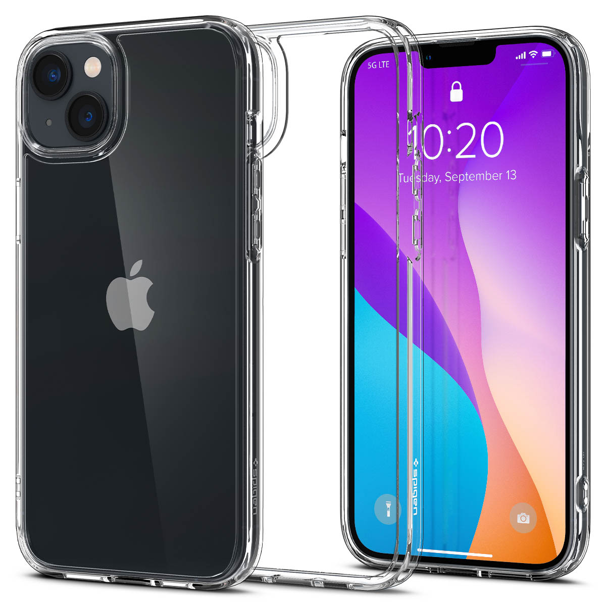 Spigen Ultra Hybrid Backcover Apple iPhone 14 - Transparant