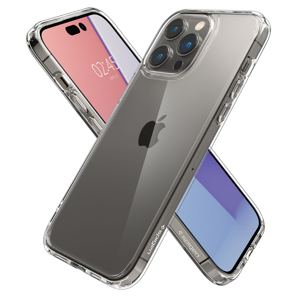 Spigen Ultra Hybrid Backcover Apple iPhone 14 Pro - Transparant