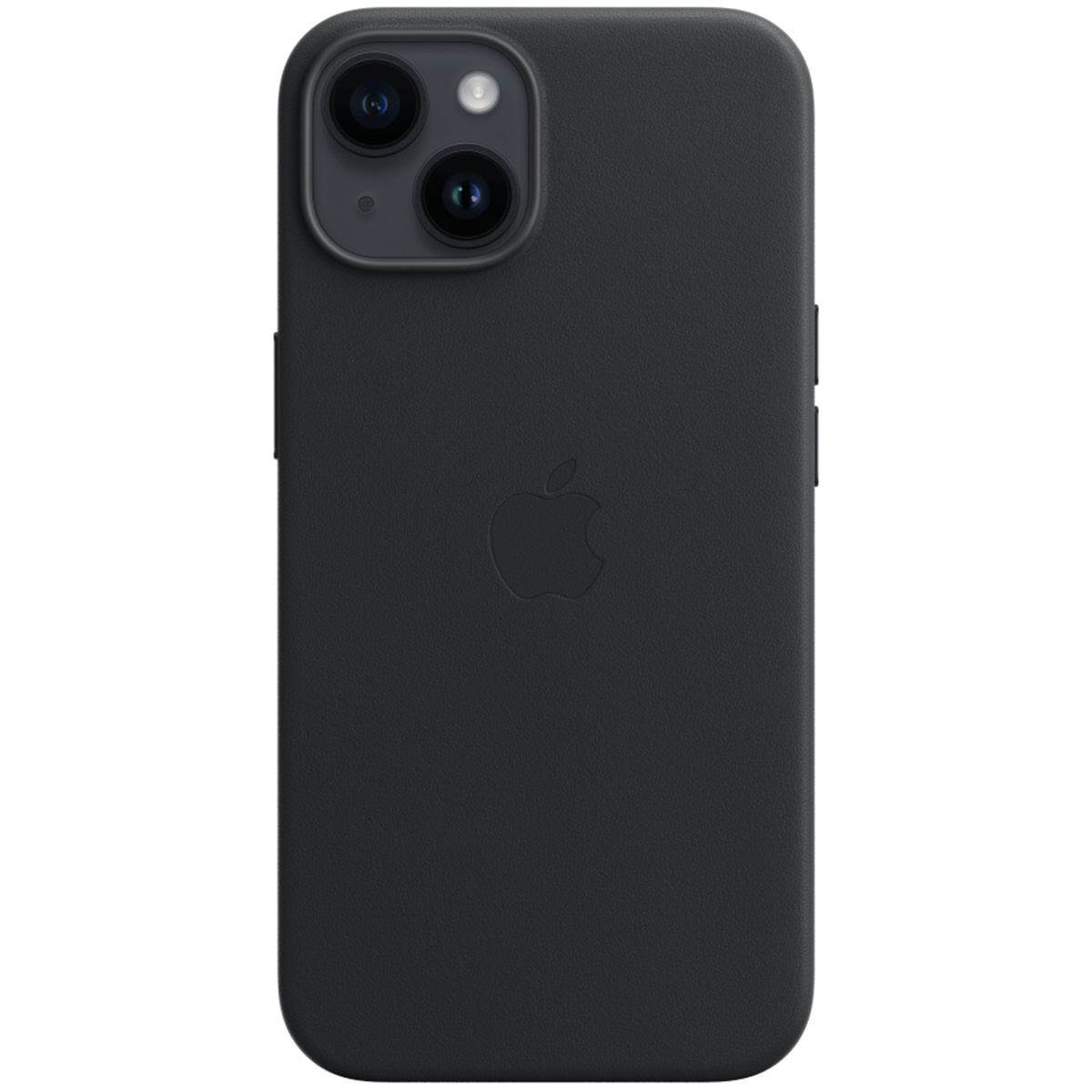 Leather Backcover MagSafe Apple iPhone 14 - Midnight