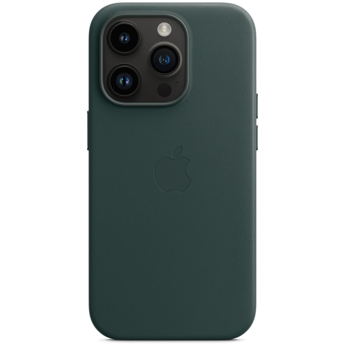 Leather Backcover MagSafe Apple iPhone 14 Pro - Forest Green