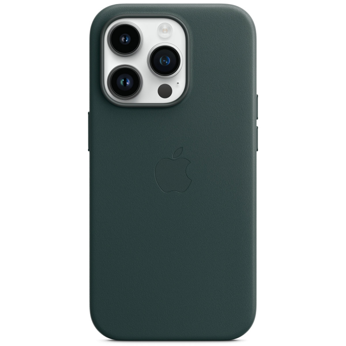 Leather Backcover MagSafe Apple iPhone 14 Pro - Forest Green