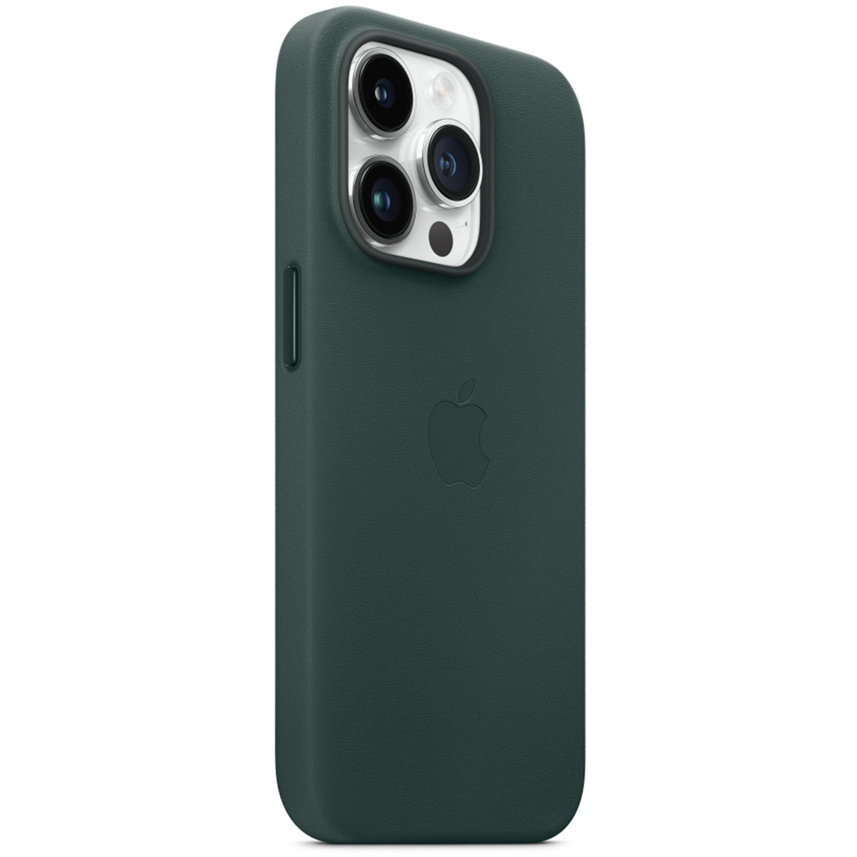 Leather Backcover MagSafe Apple iPhone 14 Pro - Forest Green