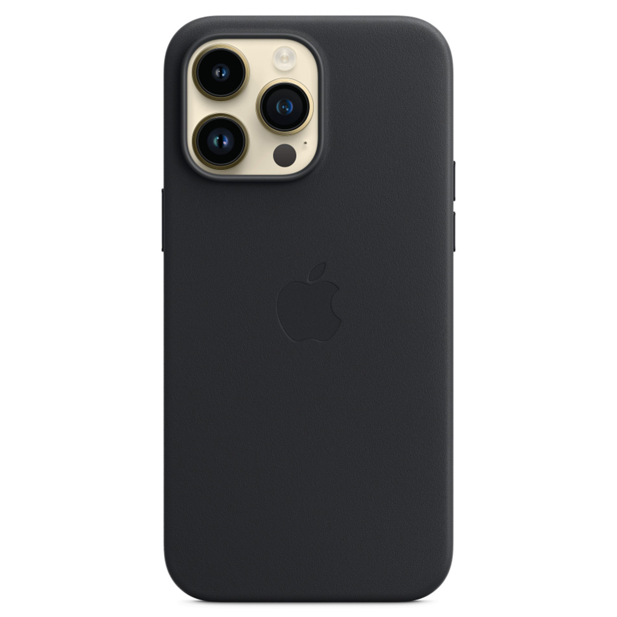 Leather Backcover MagSafe Apple iPhone 14 Pro Max - Midnight
