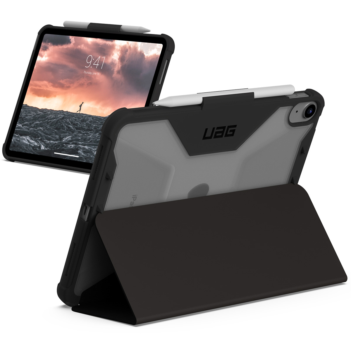 UAG Plyo Backcover Apple iPad 11 (2025) 11 inch / iPad 10 (2022) 10.9 inch - Zwart