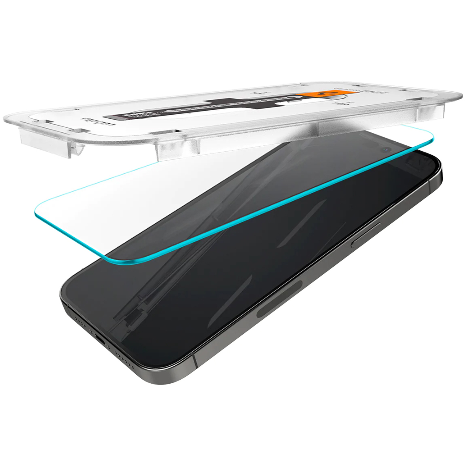 Spigen GLAStR EZ Fit Screenprotector + Applicator 2-pack Apple iPhone 14 Pro