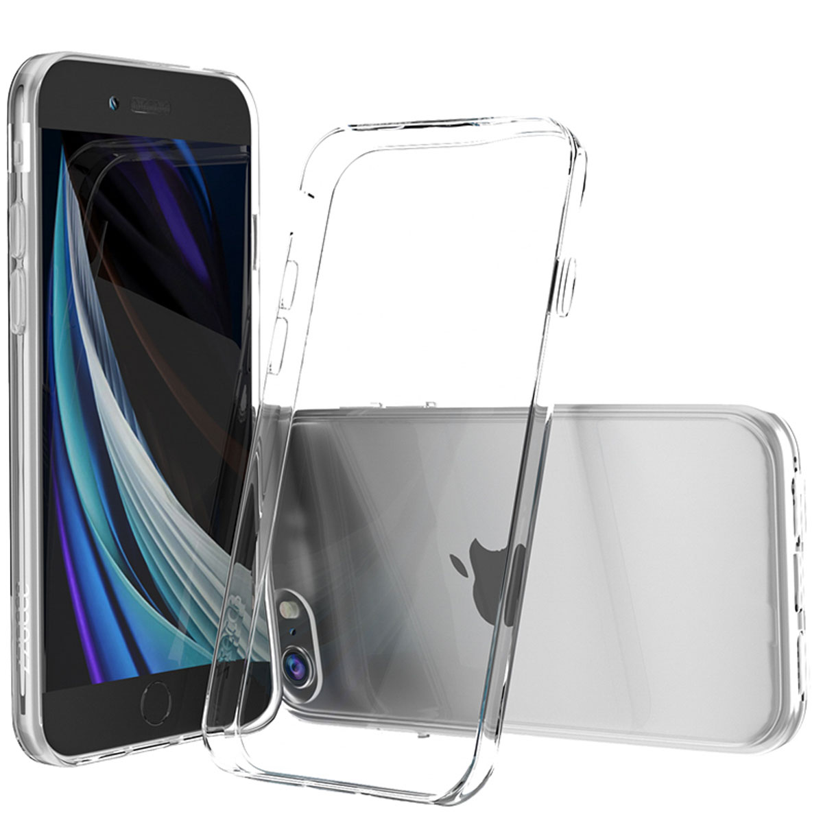 Accezz Xtreme Impact Backcover Apple iPhone SE (2022 / 2020) / 8 / 7 / 6(s) - Transparant