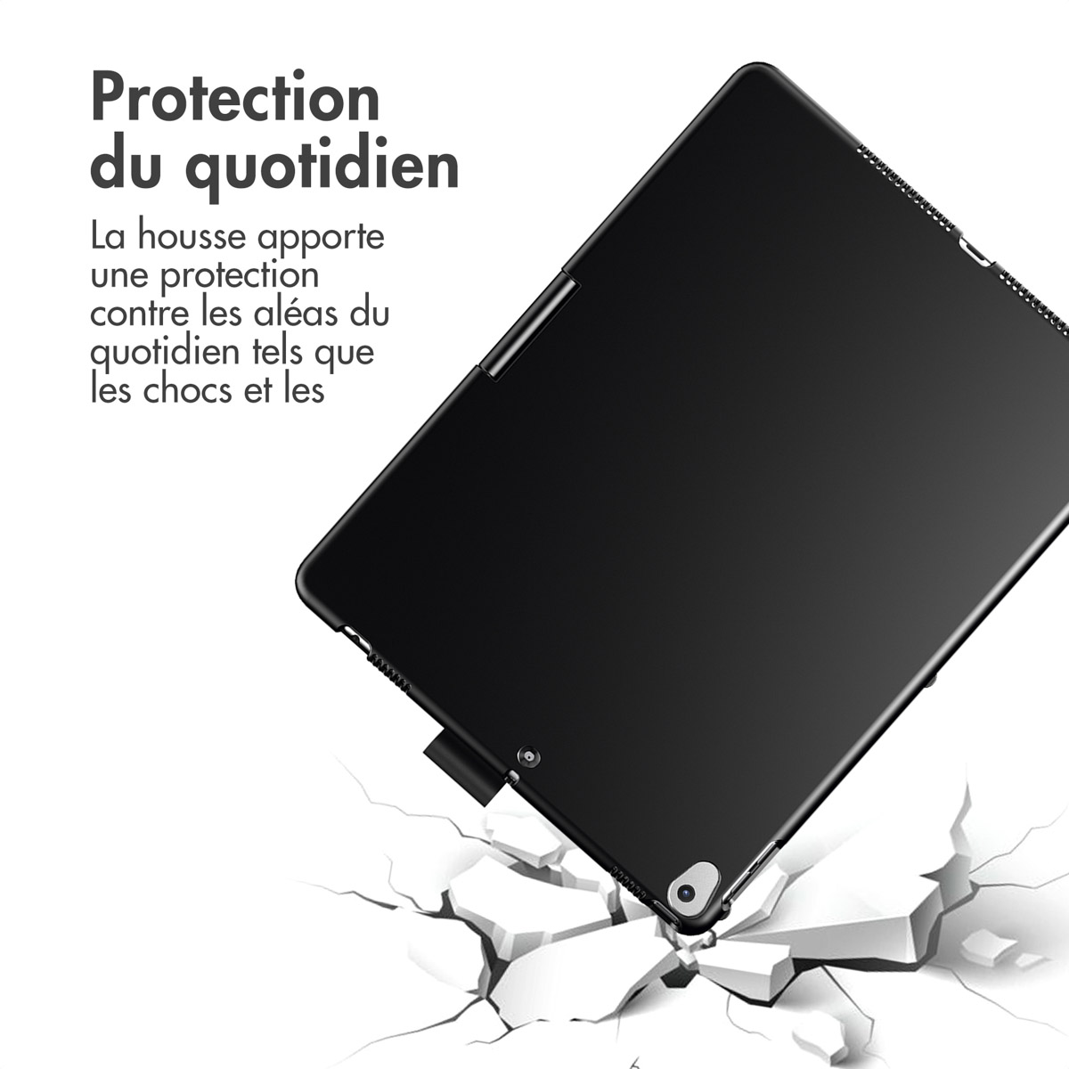 Accezz 360 Slim Keyboard Bookcase QWERTY iPad 10.2 inch (2019/2020/2021) / iPad Pro 10.5 (2017) - Zwart