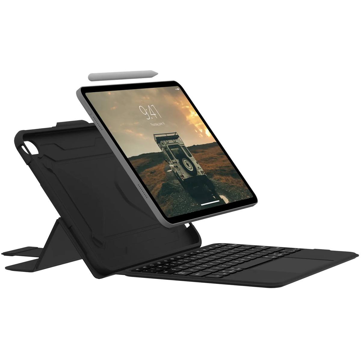 UAG QWERTY Bluetooth Keyboard iPad 11 (2025) 11 inch / iPad 10 (2022) 10.9 inch - Zwart