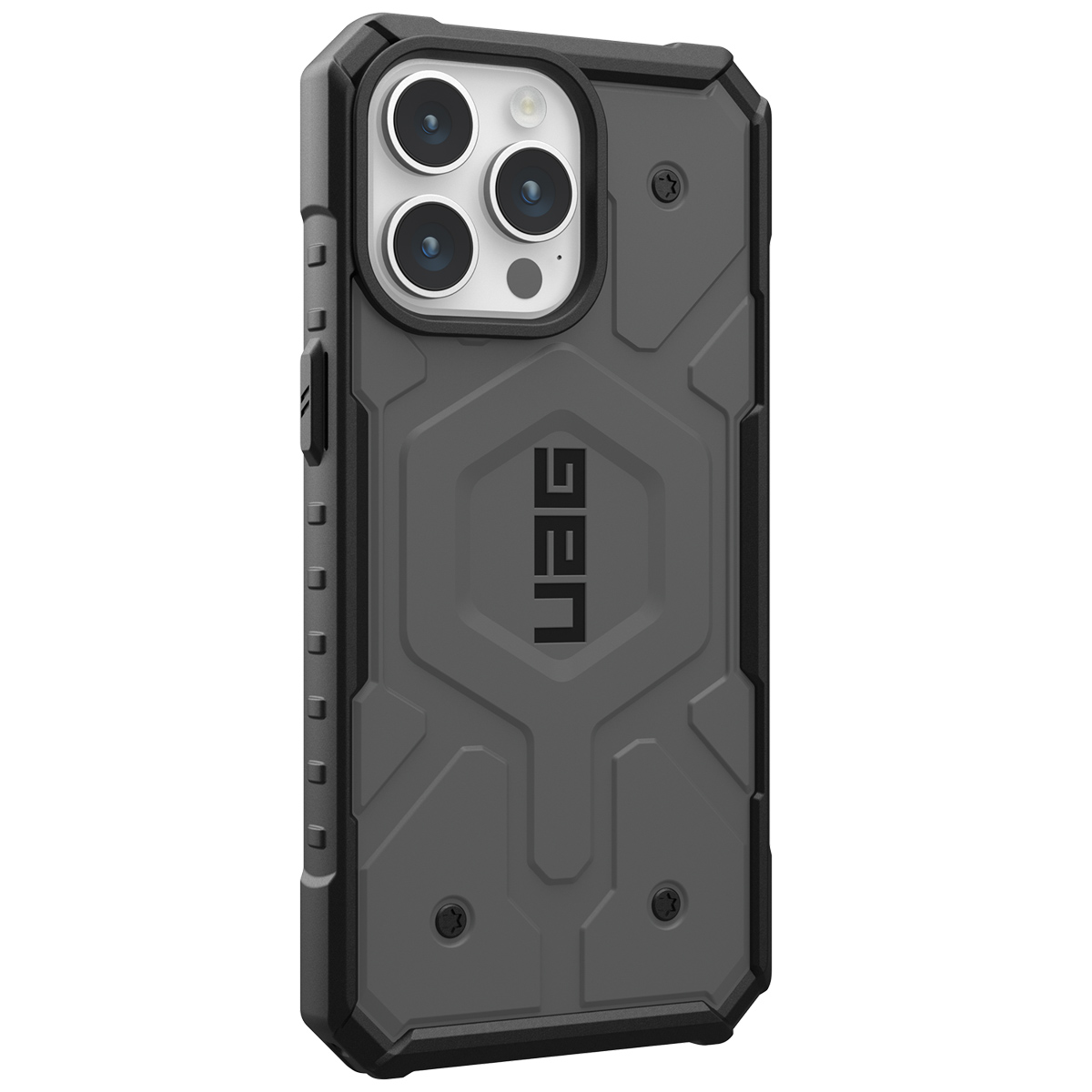 UAG Pathfinder Backcover MagSafe Apple iPhone 15 Pro Max - Zilver