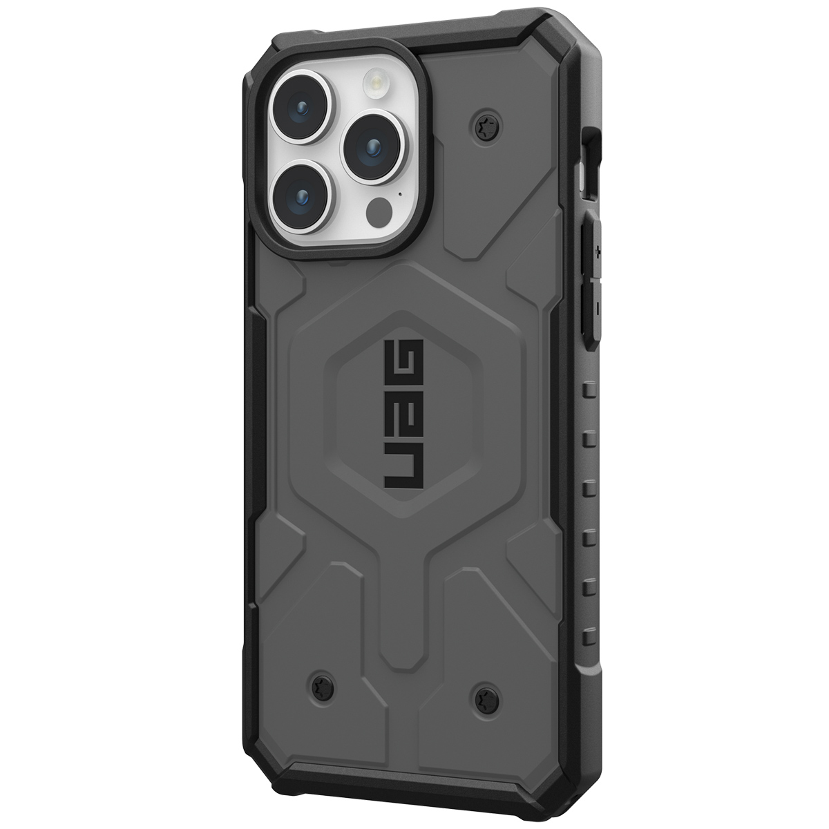 UAG Pathfinder Backcover MagSafe Apple iPhone 15 Pro Max - Zilver