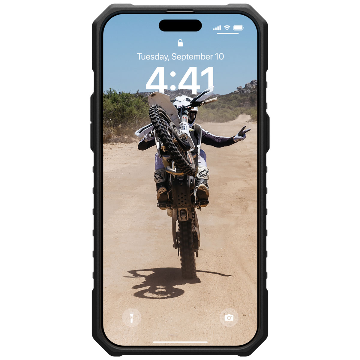 UAG Pathfinder Backcover MagSafe Apple iPhone 15 Pro Max - Zilver