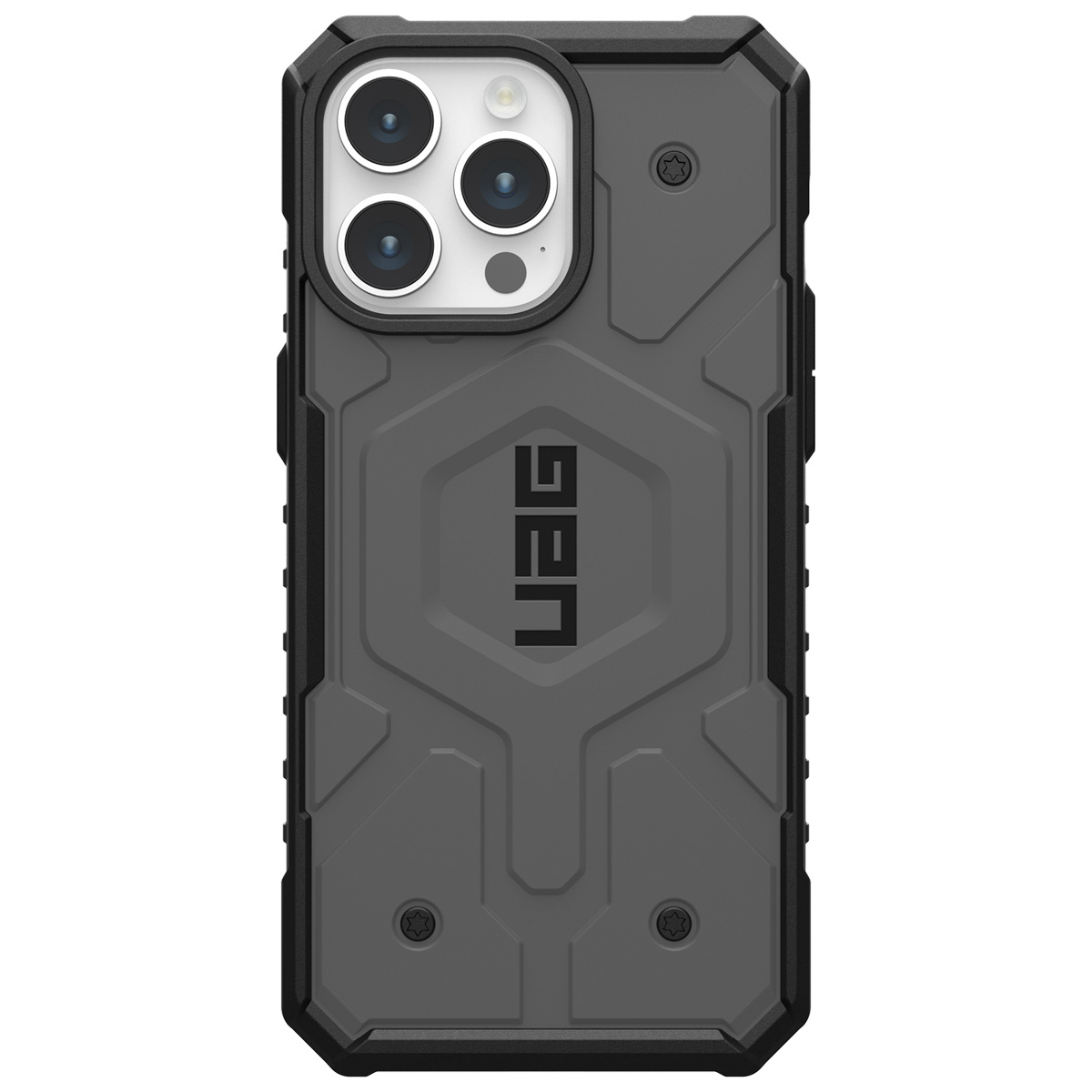 UAG Pathfinder Backcover MagSafe Apple iPhone 15 Pro Max - Zilver