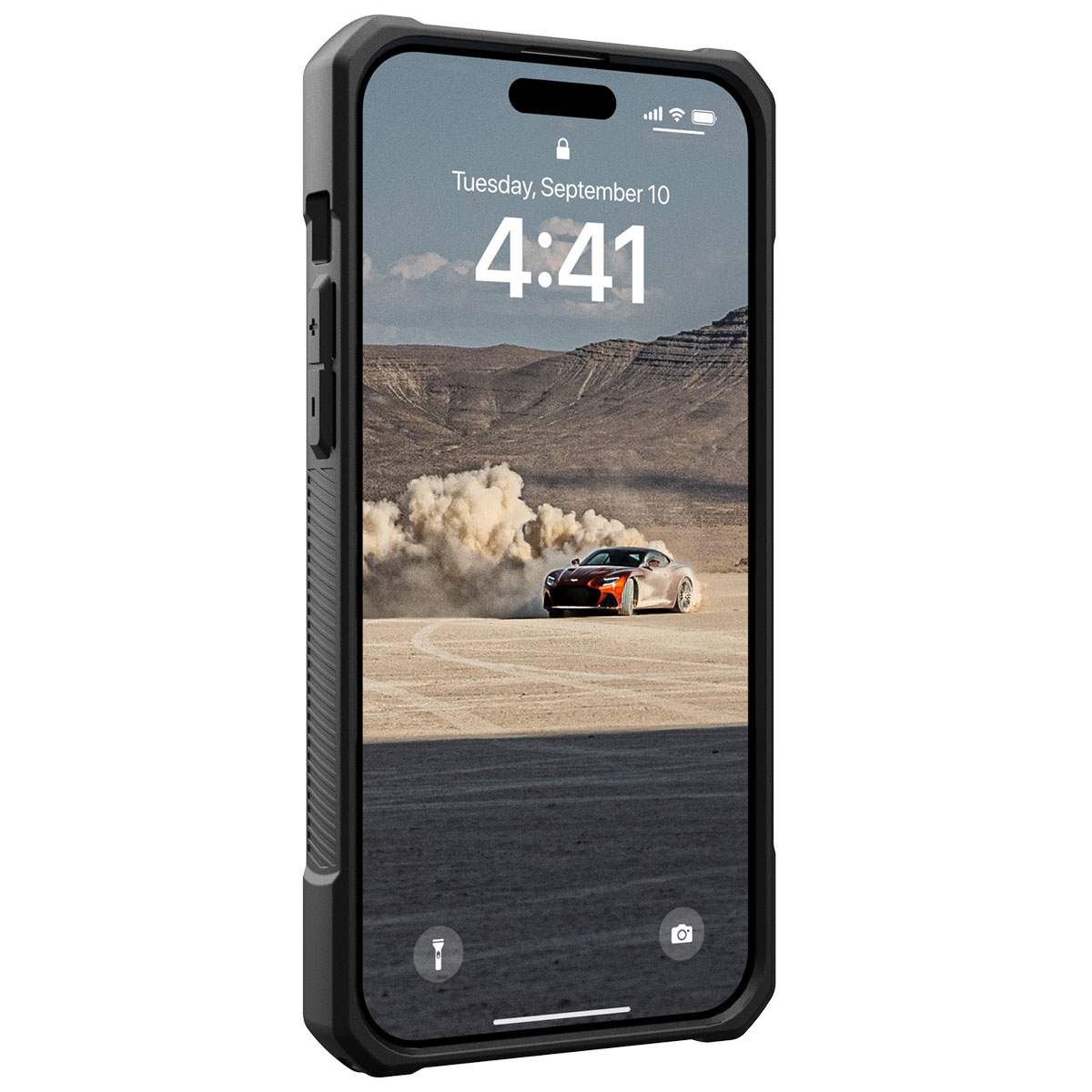 UAG Monarch Backcover Apple iPhone 15 Plus - Kevlar Black