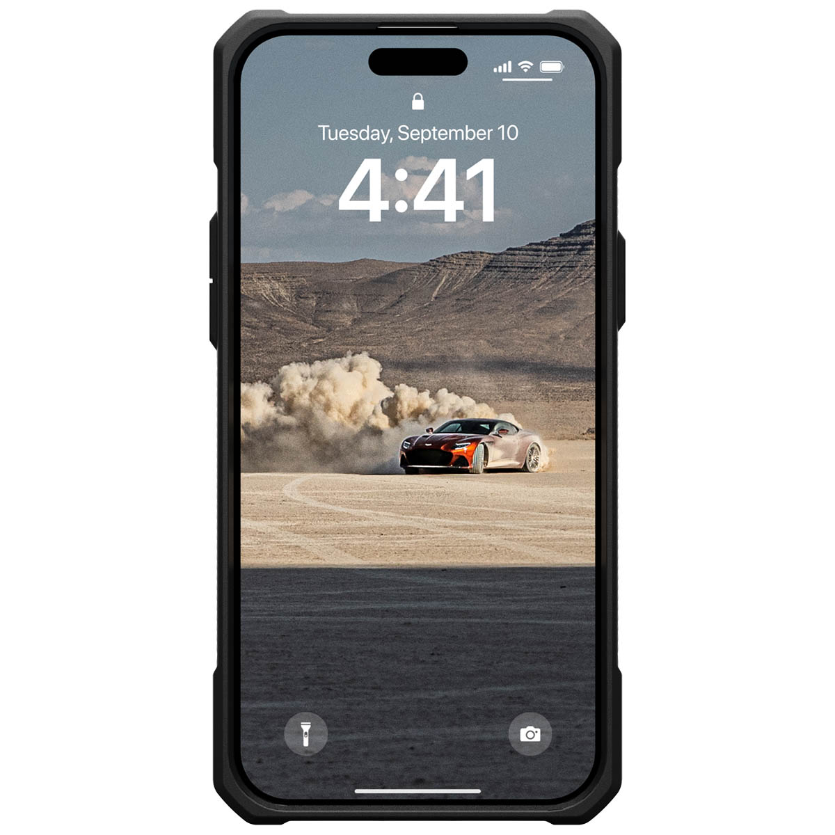 UAG Monarch Backcover Apple iPhone 15 Plus - Kevlar Black