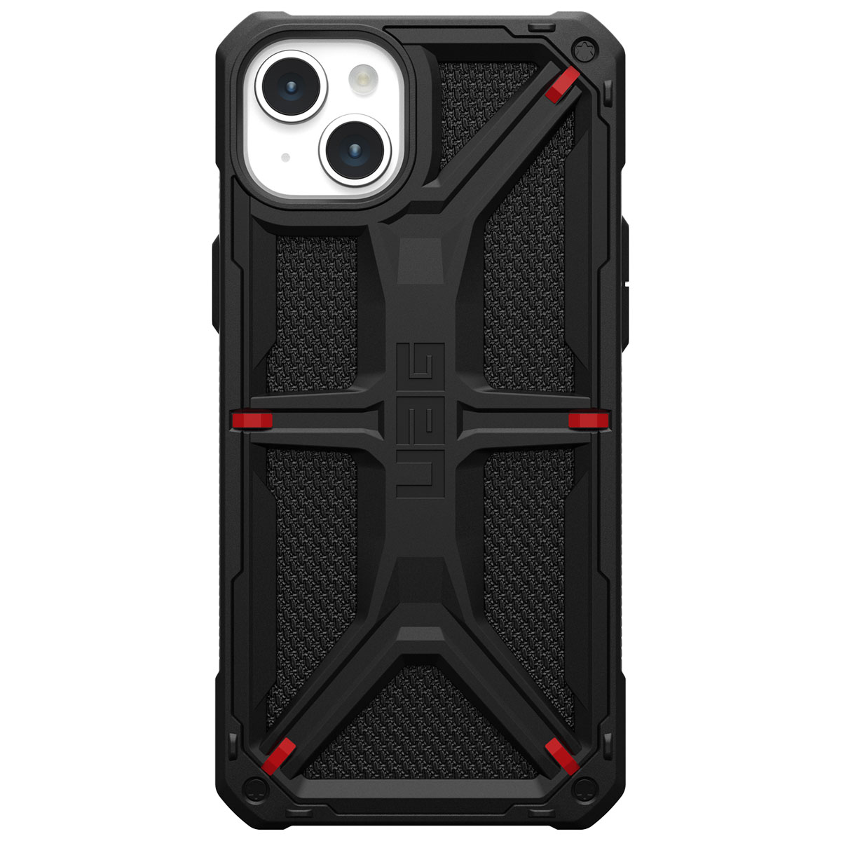 UAG Monarch Backcover Apple iPhone 15 Plus - Kevlar Black