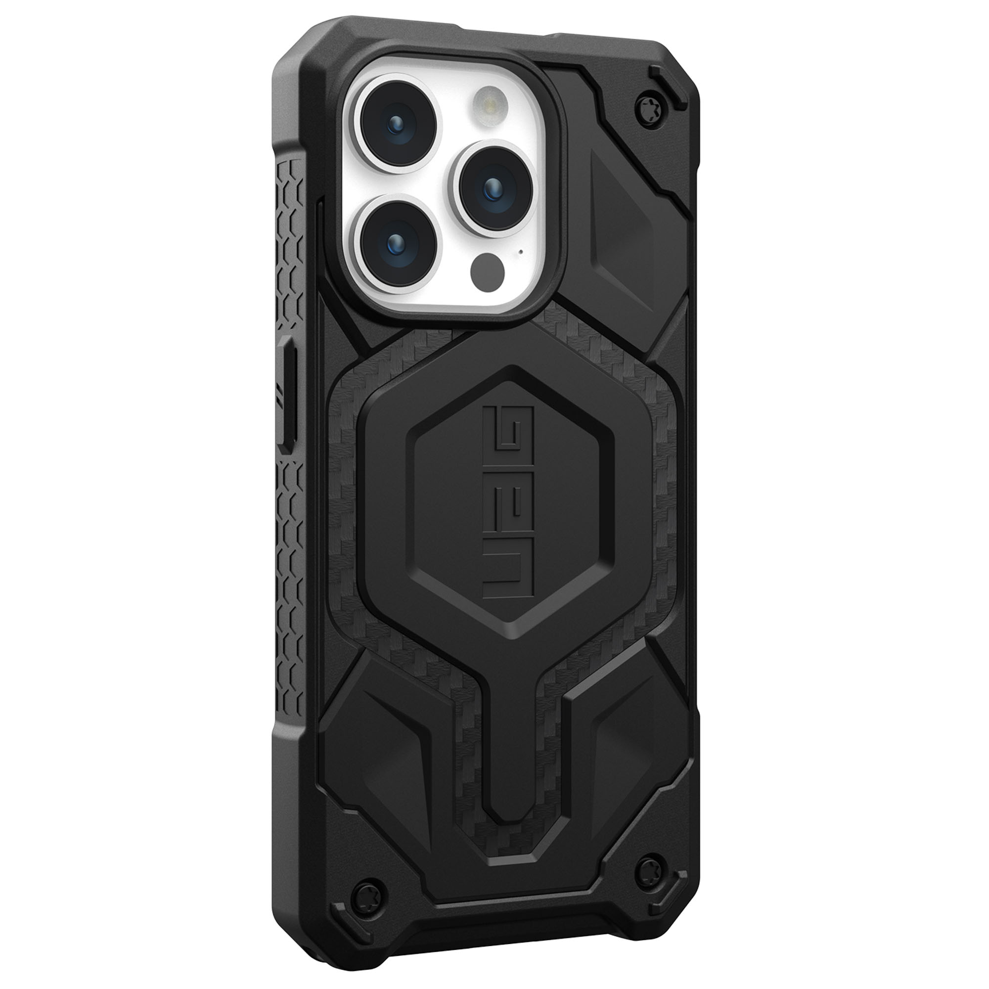 UAG Monarch Pro Backcover Apple iPhone 15 Pro - Carbon Fiber