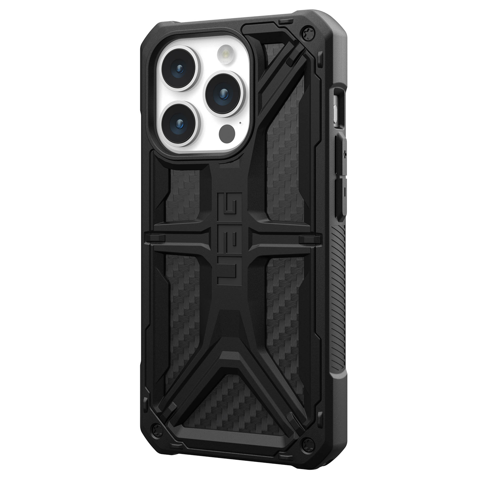 UAG Monarch Backcover Apple iPhone 15 Pro - Carbon Fiber