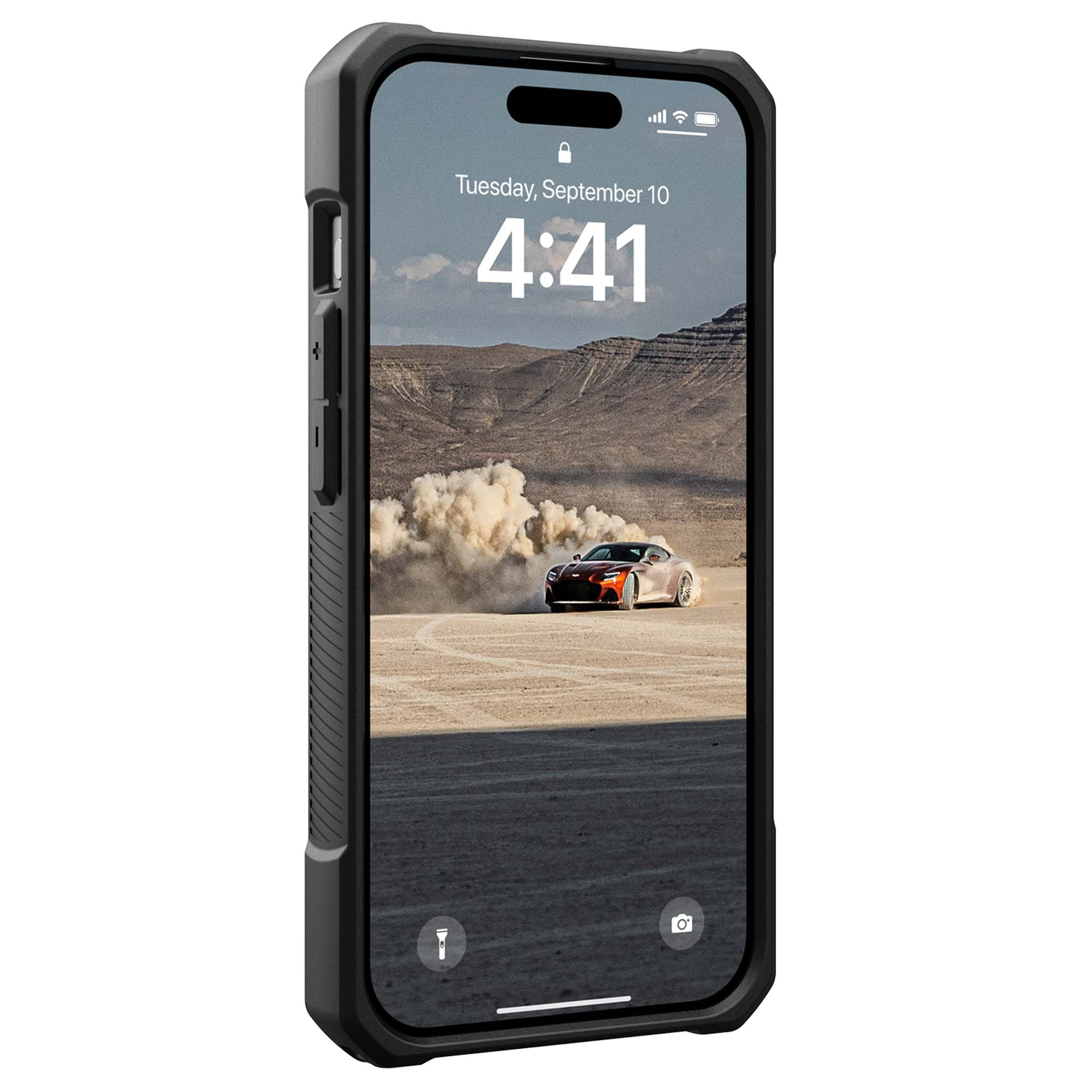 UAG Monarch Backcover Apple iPhone 15 Pro - Carbon Fiber