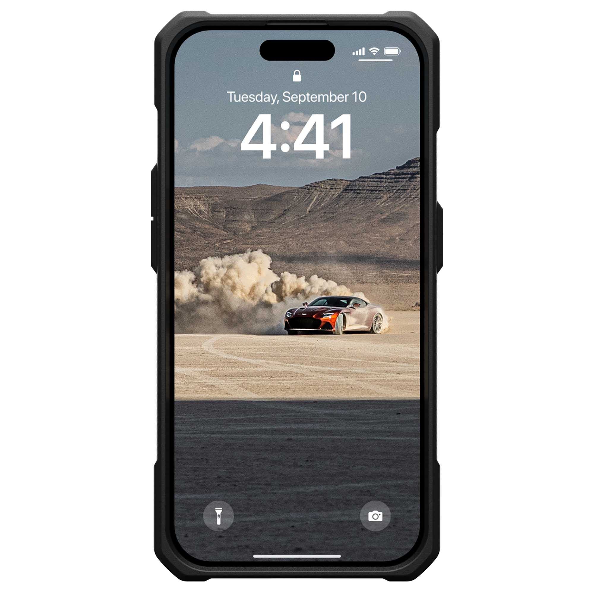 UAG Monarch Backcover Apple iPhone 15 Pro - Carbon Fiber