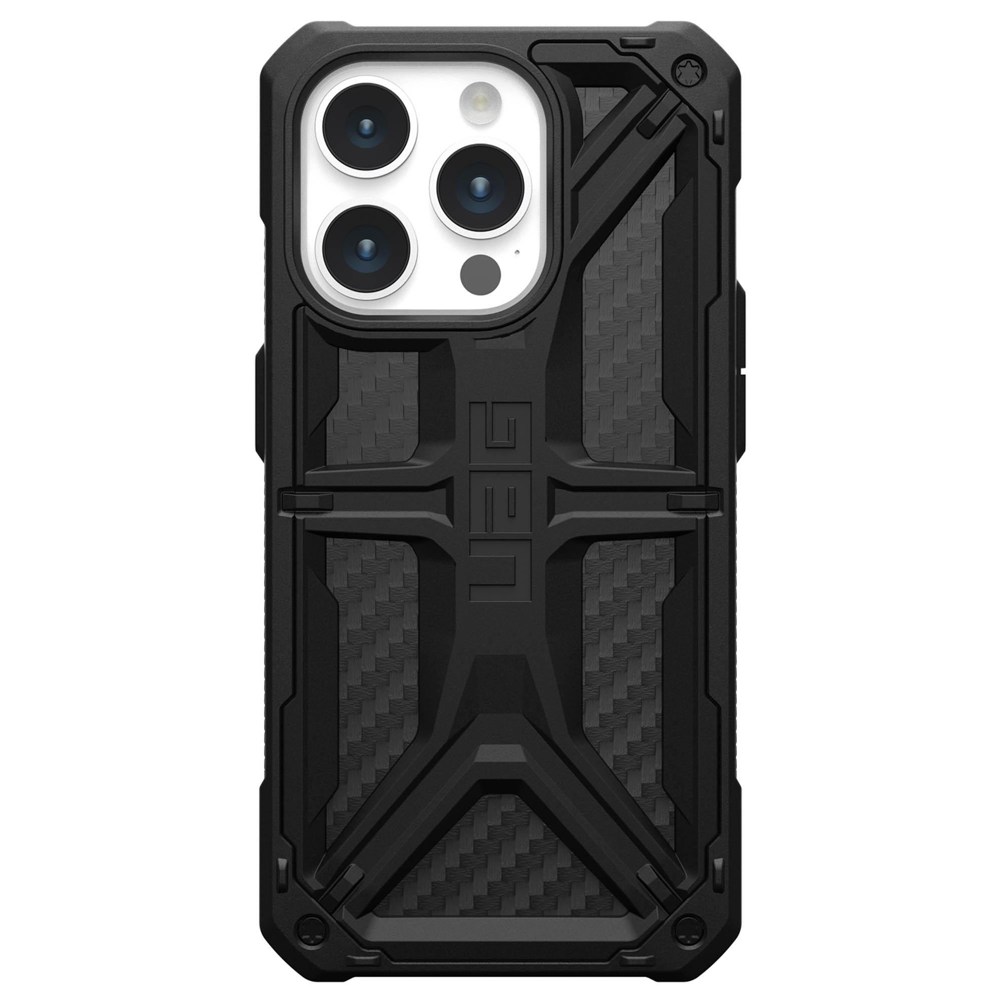 UAG Monarch Backcover Apple iPhone 15 Pro - Carbon Fiber