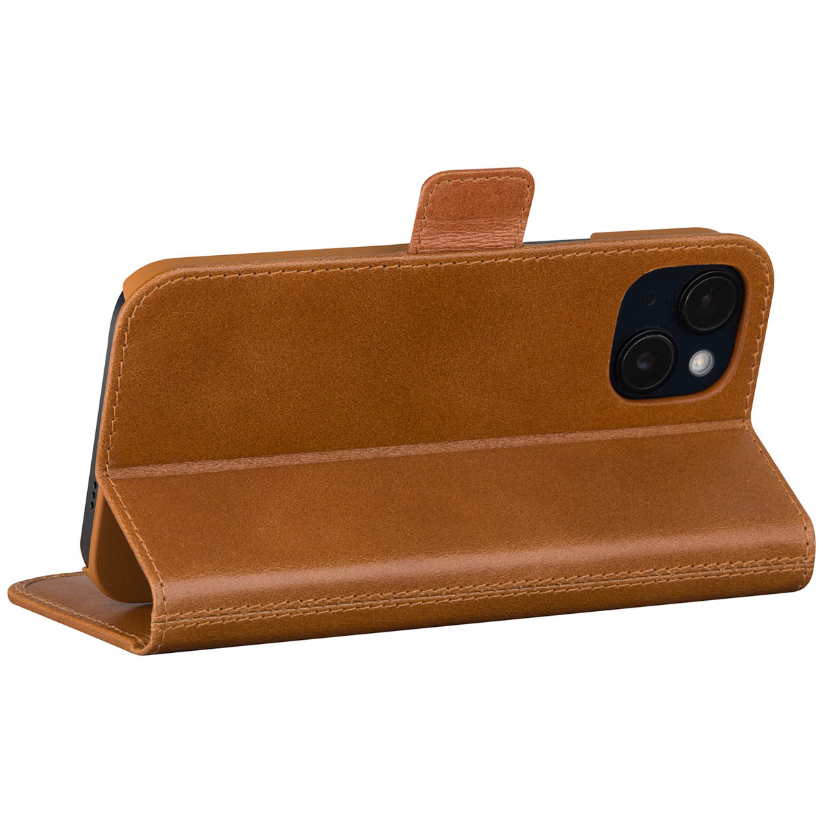 dbramante1928 Copenhagen Bookcase Apple iPhone 15 - Bruin