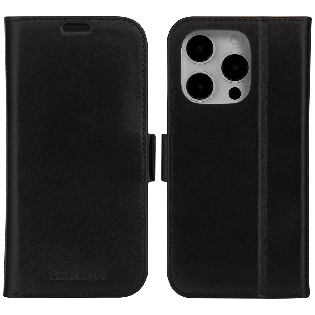 dbramante1928 Copenhagen Bookcase Apple iPhone 15 Pro - Zwart