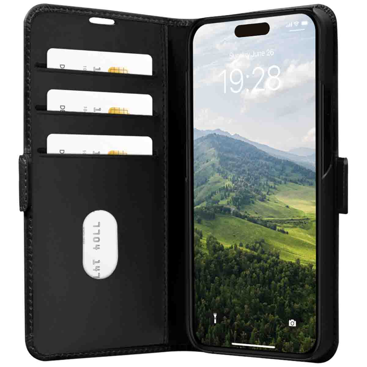 dbramante1928 Copenhagen Bookcase Apple iPhone 15 Pro Max - Zwart