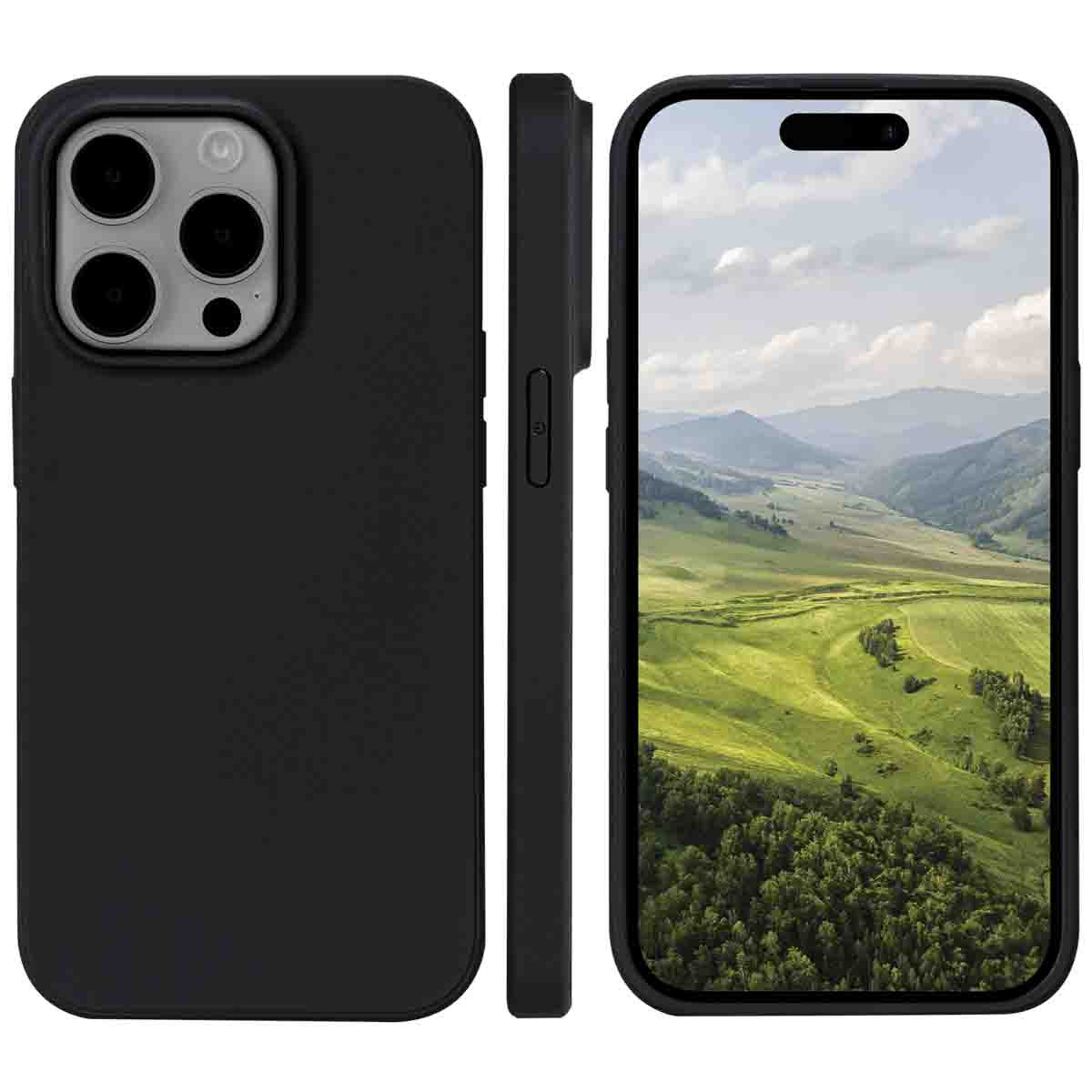 dbramante1928 Greenland Backcover Apple iPhone 15 Pro - Zwart