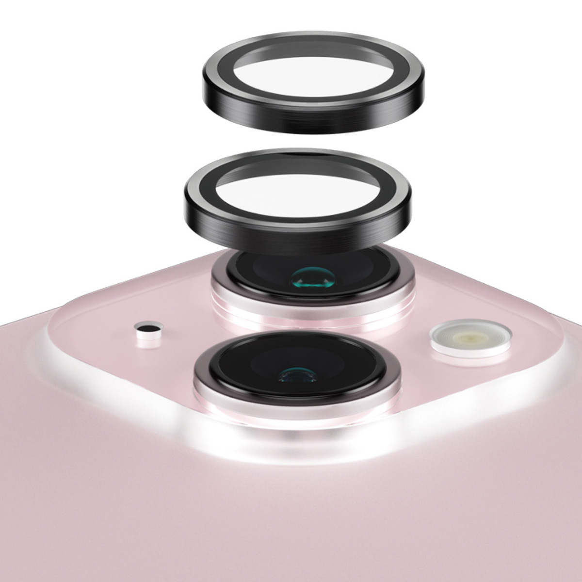 PanzerGlass Camera Protector Hoop Optic Rings Apple iPhone 15 / 15 Plus