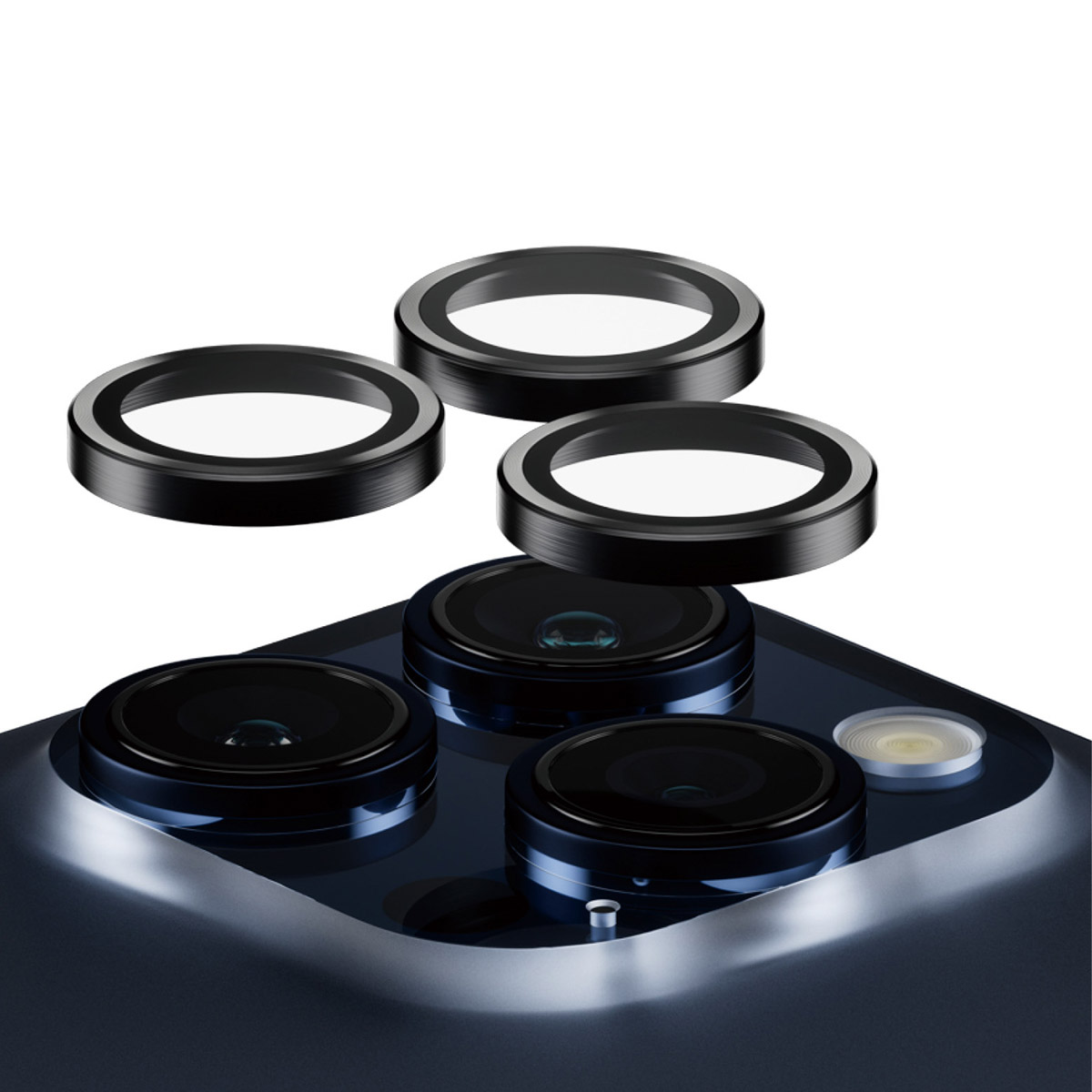 PanzerGlass Camera Protector Hoop Optic Rings Apple iPhone 15 Pro / 15 Pro Max
